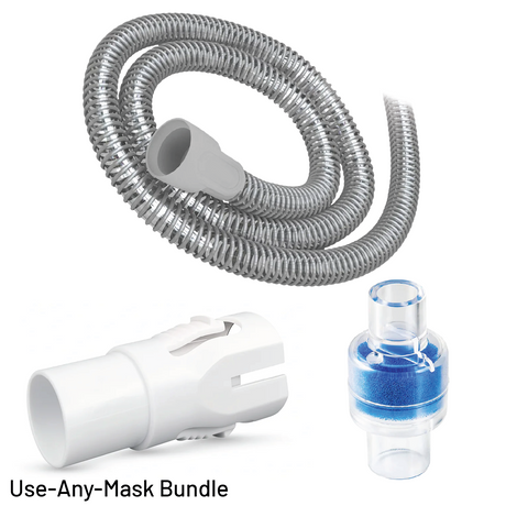 Use-Any-Mask Bundle for Travel CPAP