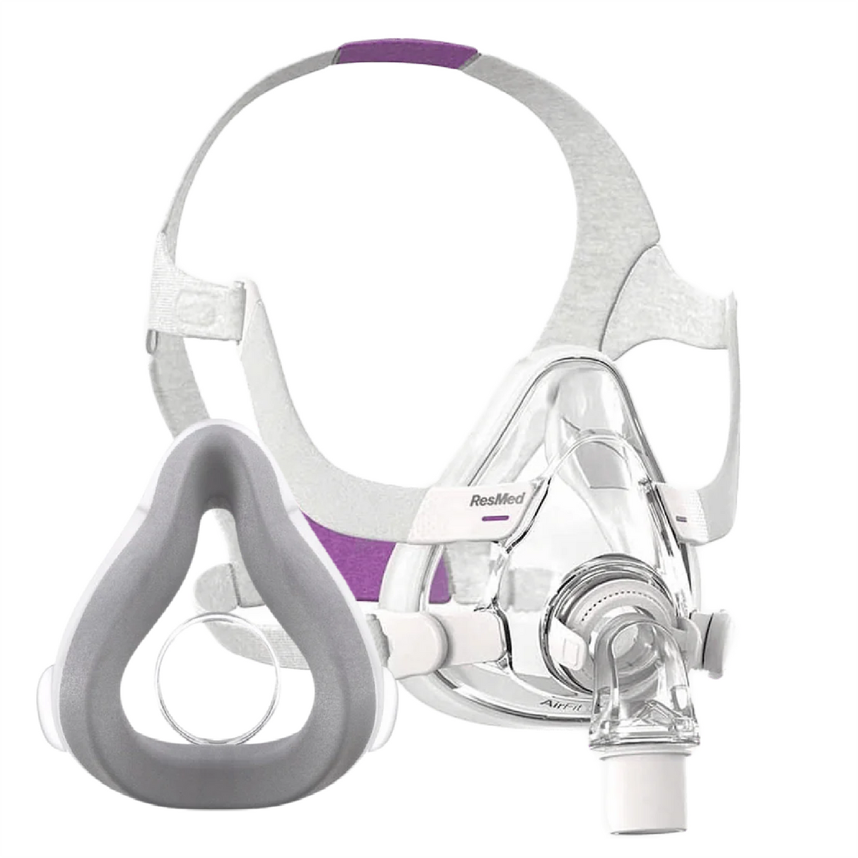 AirTouch™ and AirFit™ Cushion F20 Full Face for Her CPAP Mask Bundle