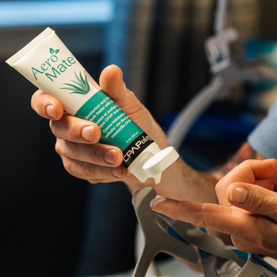 Hydratant AeroMate et scellant pour masque CPAP