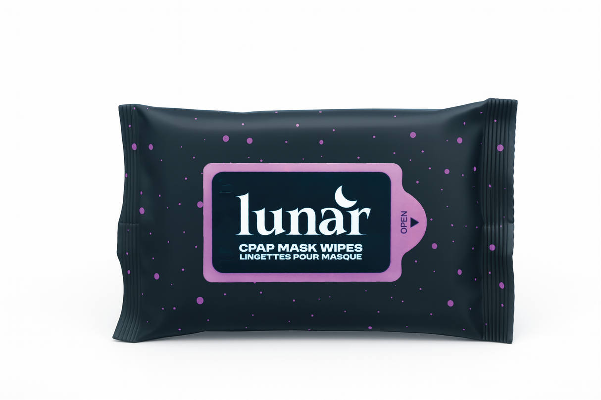 Lingettes Lunar CPAP format voyage