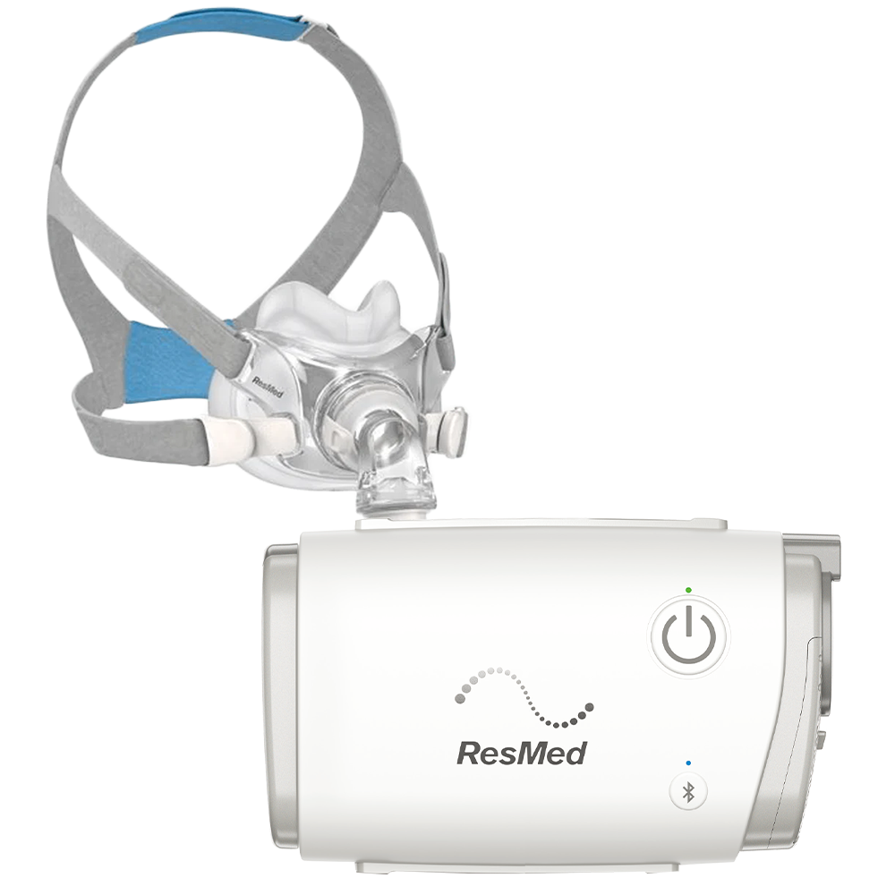 Appareil CPAP de voyage AirMini™ AutoSet™ avec pack d'installation F30 + ensemble de masques F30