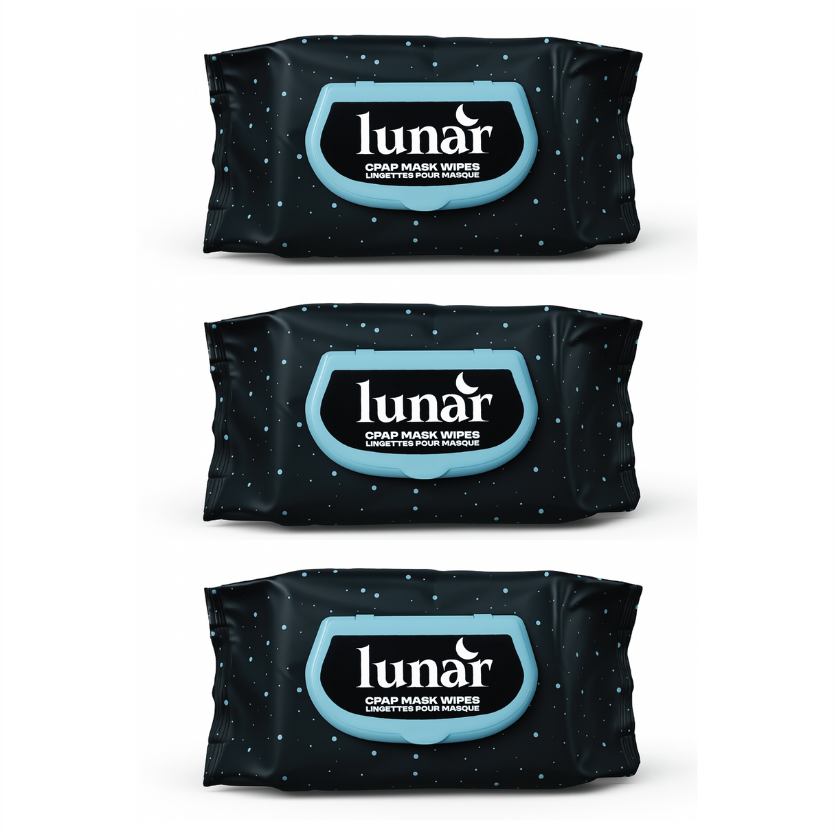 Paquet de 70 lingettes CPAP lunaires