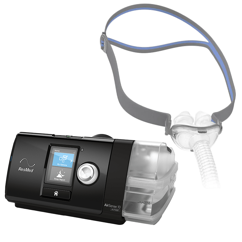 AirSense™ 10 AutoSet™ Card to Cloud Bundle with AirFit P10 Mask
