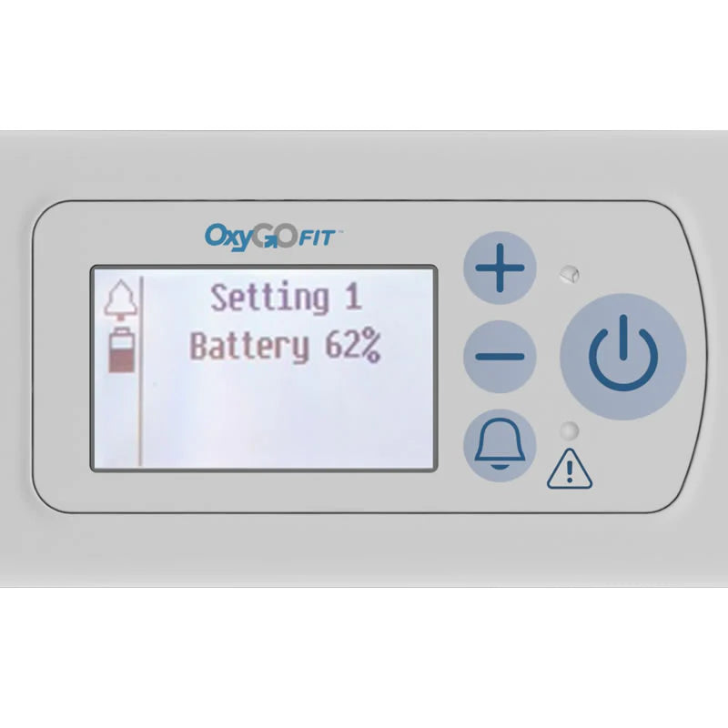 Ajustement du concentrateur d'oxygène portable