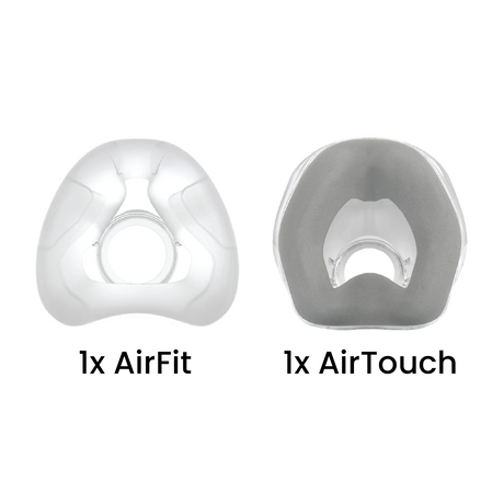 AirTouch™ and AirFit™ Cushion N20 Nasal Mask for Her CPAP Mask Bundle