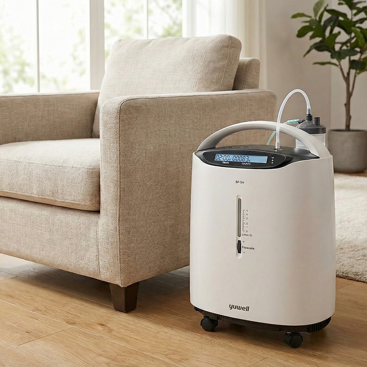 Yuwell 5 Liter Oxygen Concentrator (Same Unit as Inogen Voxi 5)