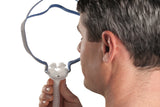 Man Holding ResMed AirFit P10 Nasal Pillow Mask