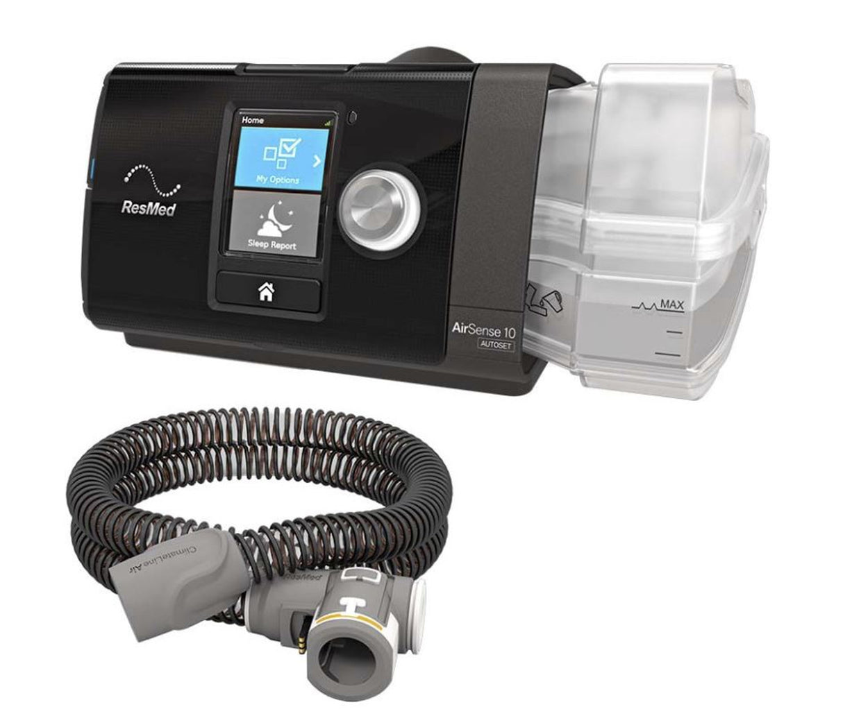 Appareil CPAP AirSense™ 10 AutoSet™ avec tube chauffant HumidAir et ClimateLineAir